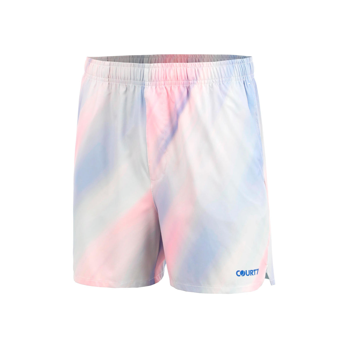 COURT7 Dual Pocket 5in Shorts Hommes - blanc, multicouleur