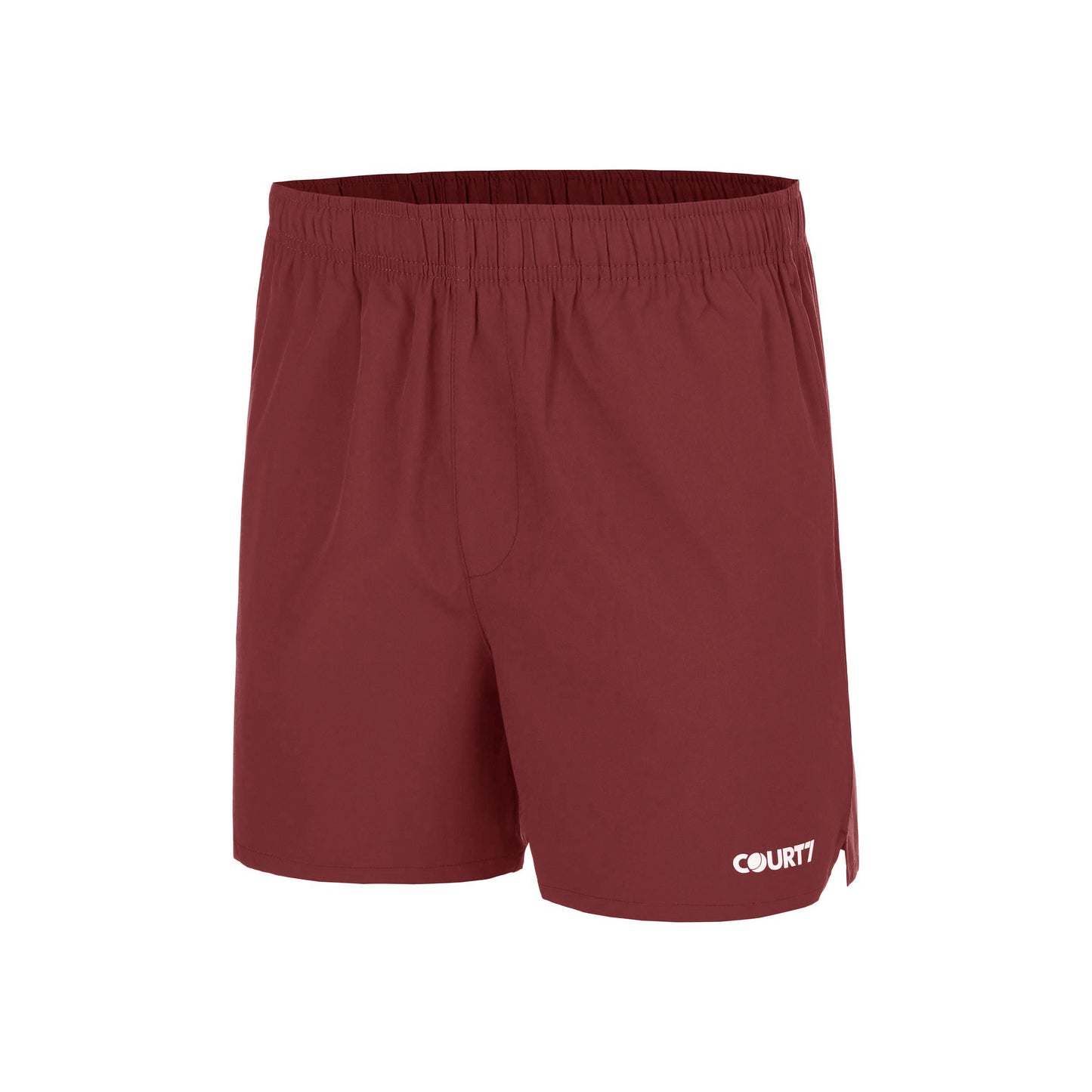 COURT7 Dual Pocket 5in Shorts Hommes - rouge