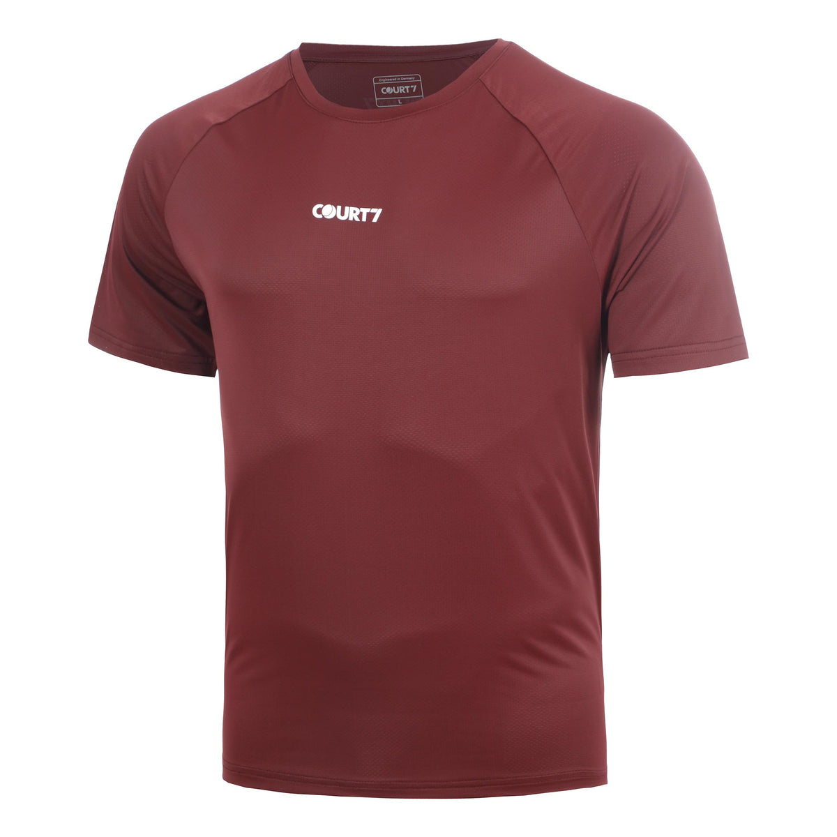 COURT7 Performance T-shirt Hommes - rouge