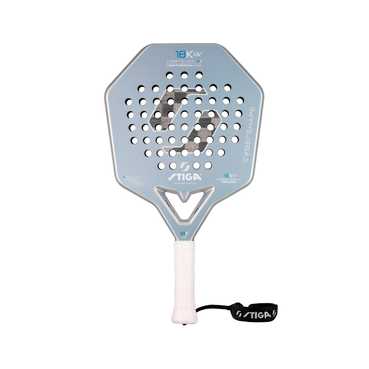 Stiga 18K LW 2 Cybershape Raquette de padel Raquettes test