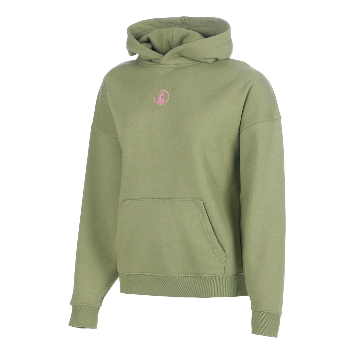Quiet Please Club House Oversize Sweat à capuche Femmes - kaki