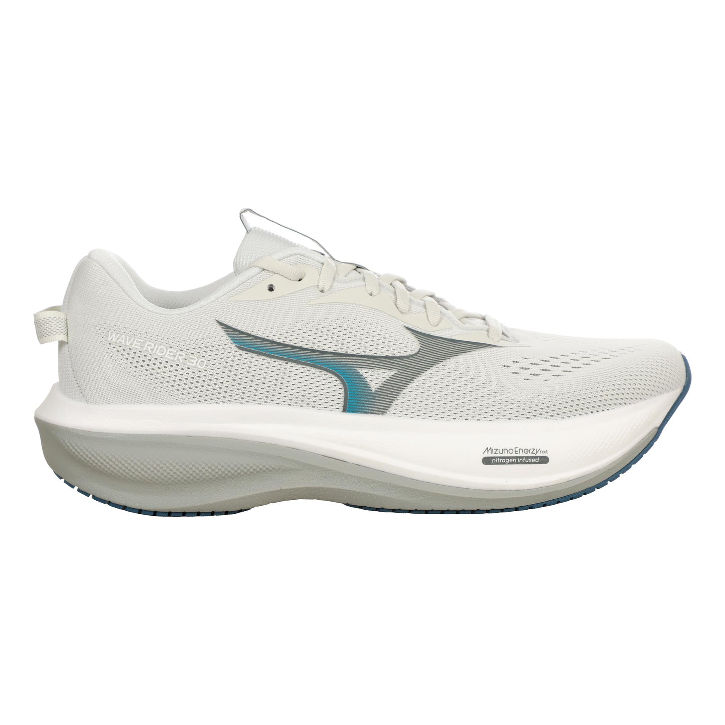 Mizuno Wave Rider 30  Chaussure de running sans stabilisateurs Hommes - crème, gris