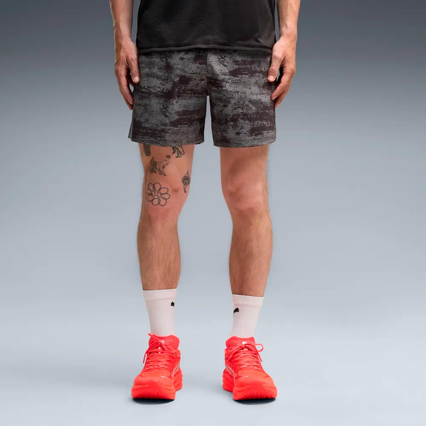 Puma Dreamrun Brightstride AOP 5in  Short de running Hommes - noir