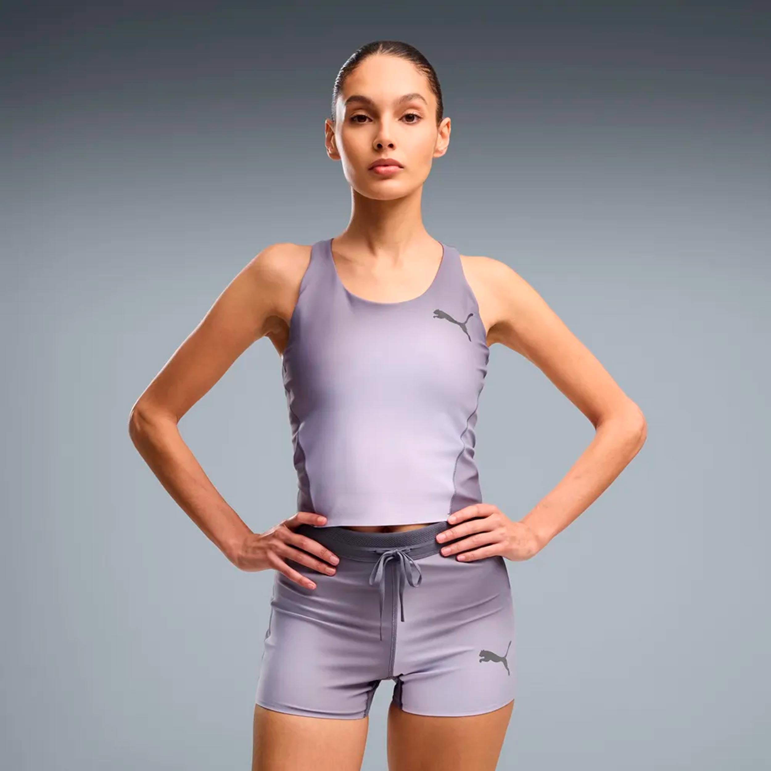 Puma Lightspeed AOP   Maillot de course Femmes - gris