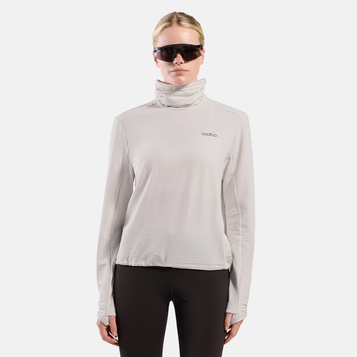 Odlo Essential Thermal Midlayer  Maillot de course Femmes - crème