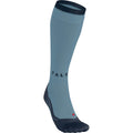 RU Compression Energy Light Chaussettes de compression Hommes - bleu gris