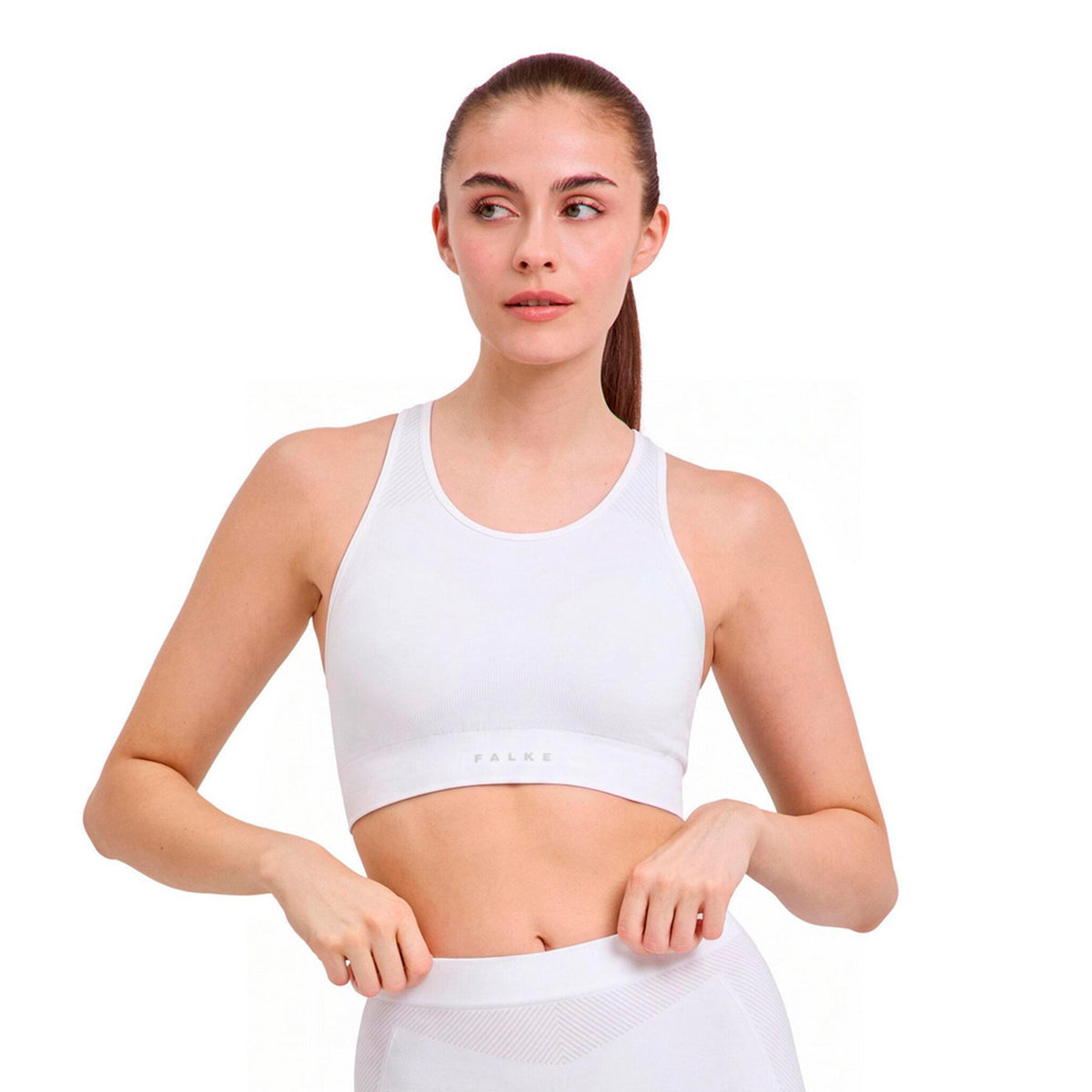 Falke Second Skin  Soutien-gorge sport Femmes - blanc