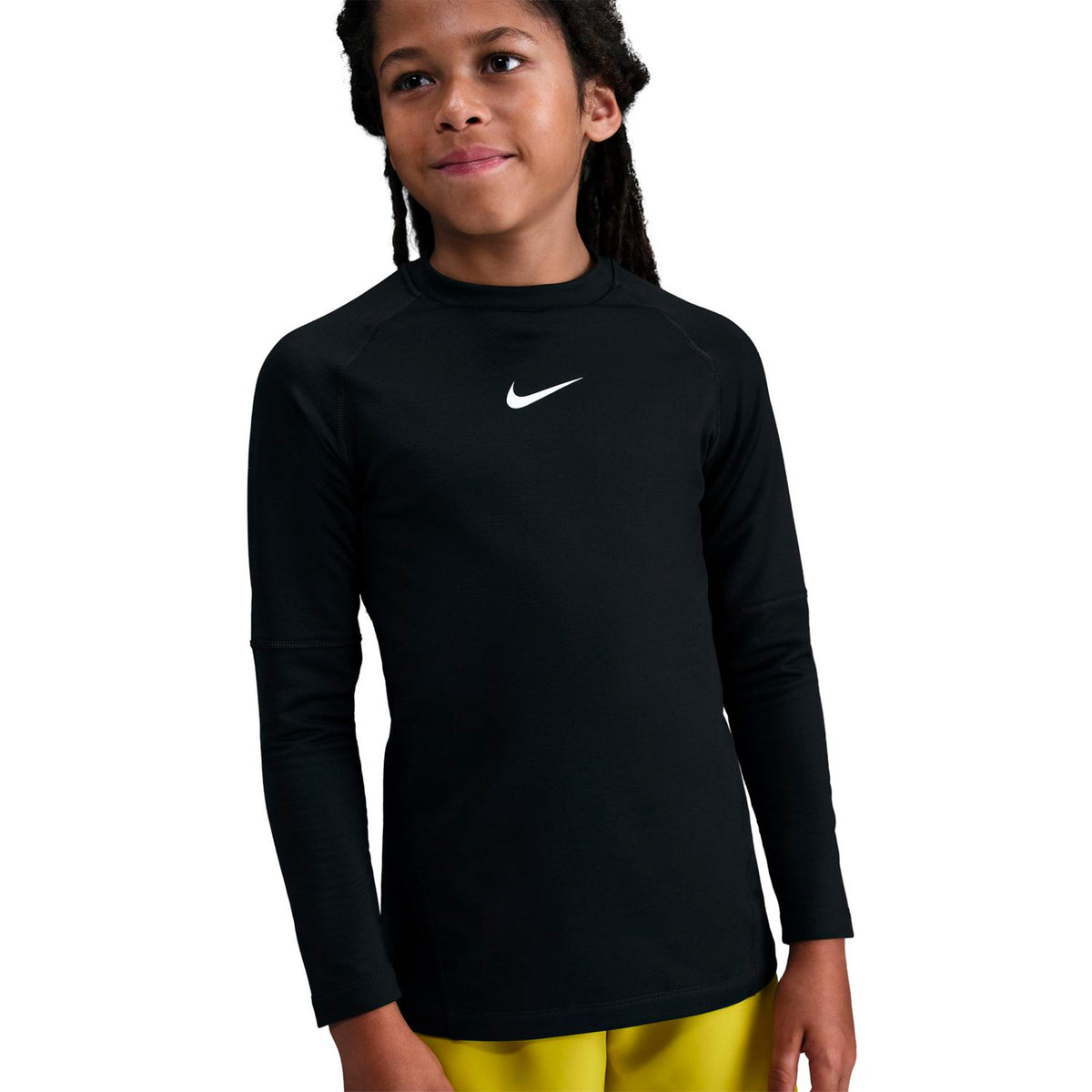 Nike Dri-Fit Crewneck Haut manches longues Garçons - noir