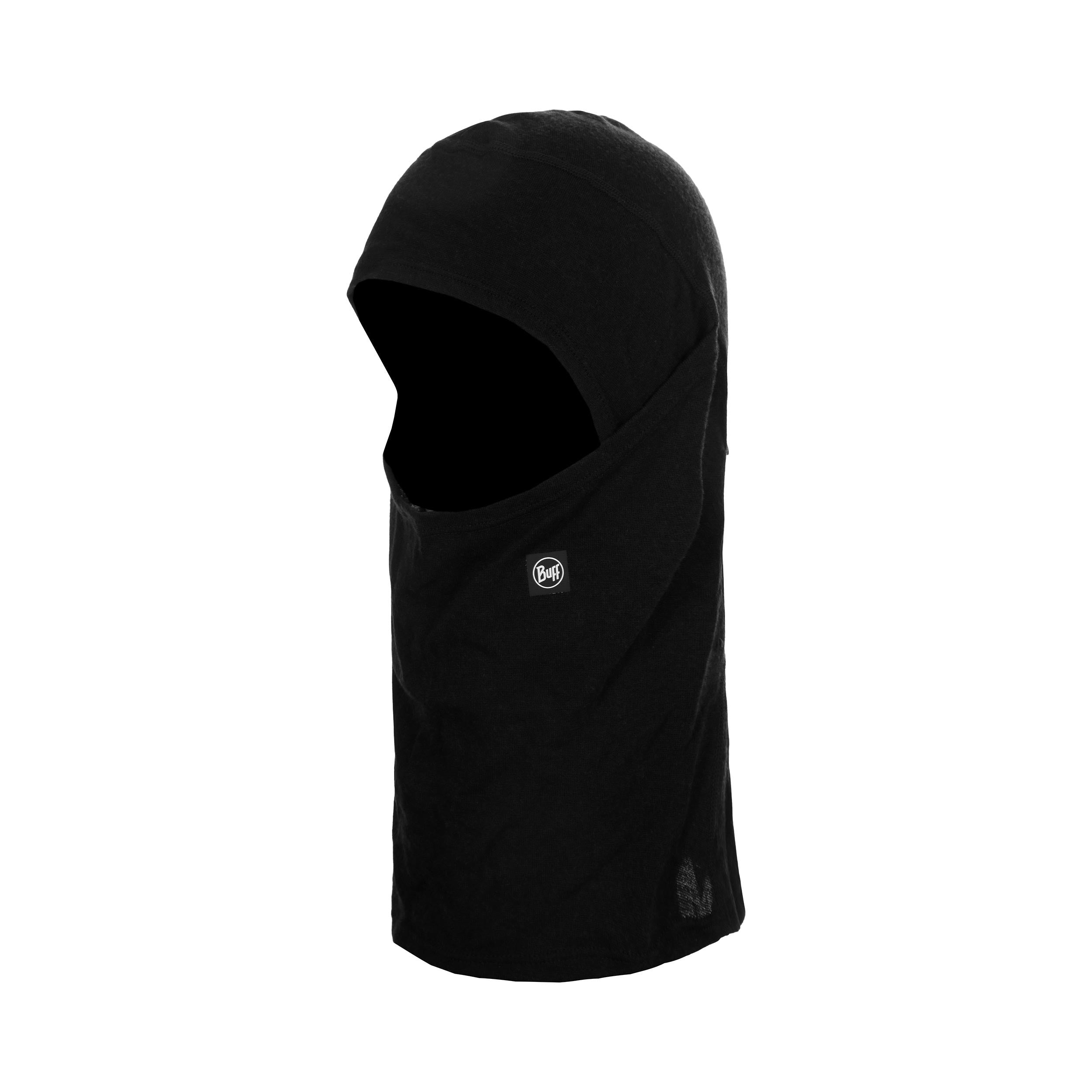 Buff Merino MW Hinged  Bonnet Unisex - noir
