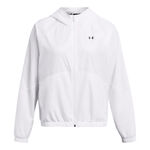 Vêtements Under Armour Under Armour Sport Windbreaker Veste de survêtement Femmes - blanc, 