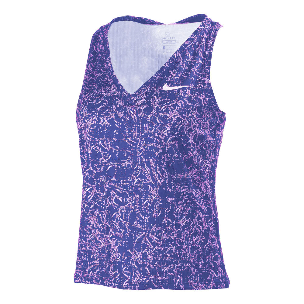 Nike Court Victory Print Débardeur Tank Top Femmes - Violet , Blanc