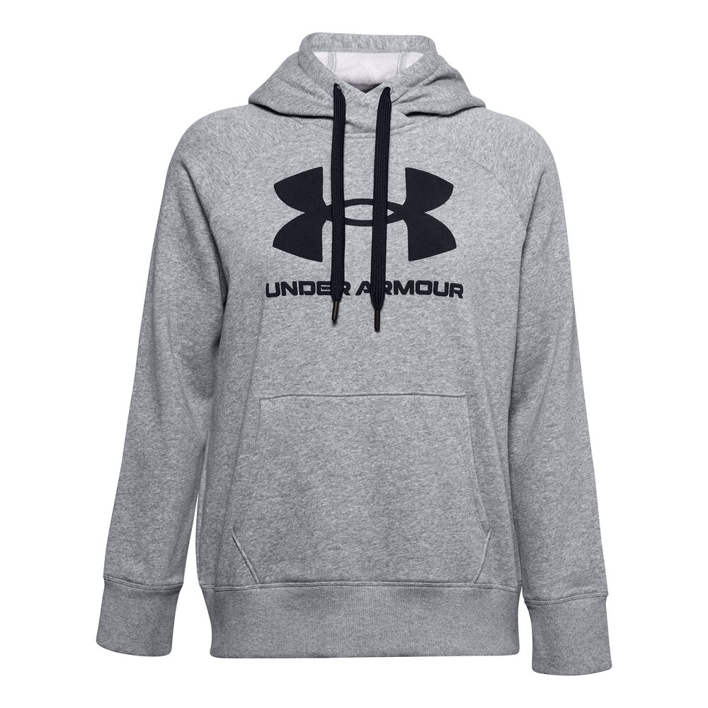 Under Armour Rival Logo Sweat à Capuche Femmes - Gris , Noir
