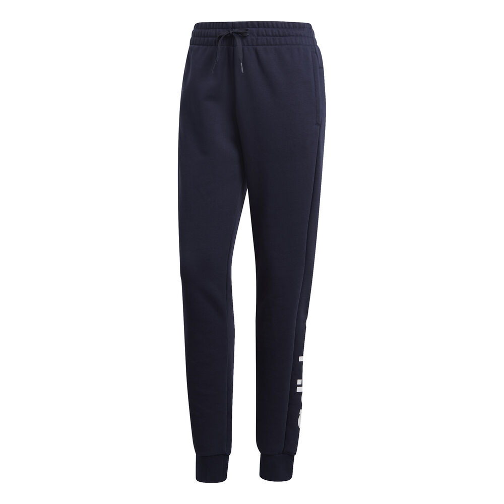 adidas Essentials Linear Loos Pantalon Survêtement Femmes - Bleu Foncé , Blanc