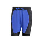 Vêtements adidas adidas Short & Tight 6in Shorts Hommes-Bleu,Noir