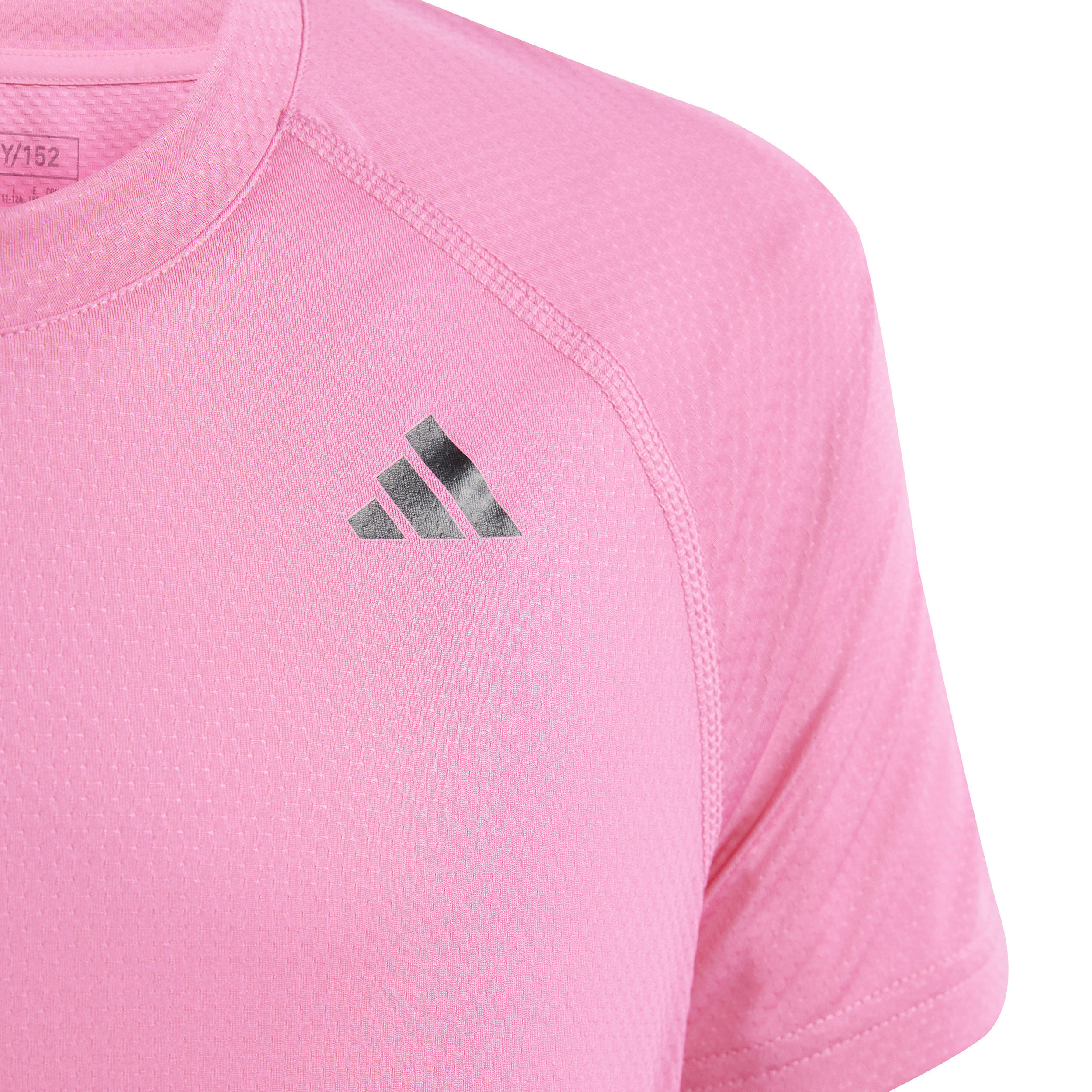 Neon pink adidas shirt on sale