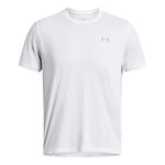 Vêtements Under Armour Under Armour Streaker Maillot De Course Hommes-Blanc