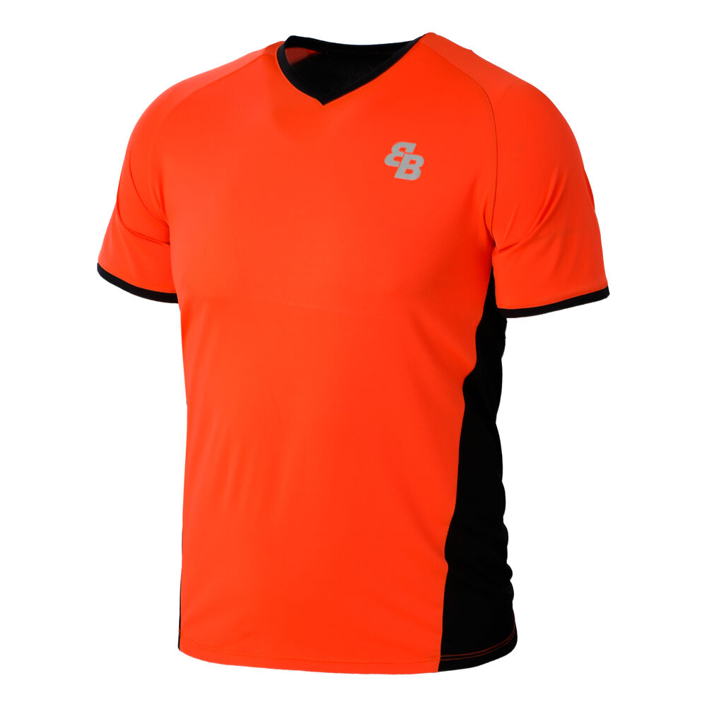 BB by Belen Berbel Warm T-shirt Hommes - Orange , Noir