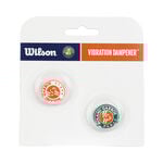 Accessoires Raquettes Wilson ROLAND GARROS DAMPENERS 2Pack