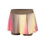 Vêtements BIDI BADU BIDI BADU Spectrum Printed Wavy Jupe Femmes-Marron,Jaune