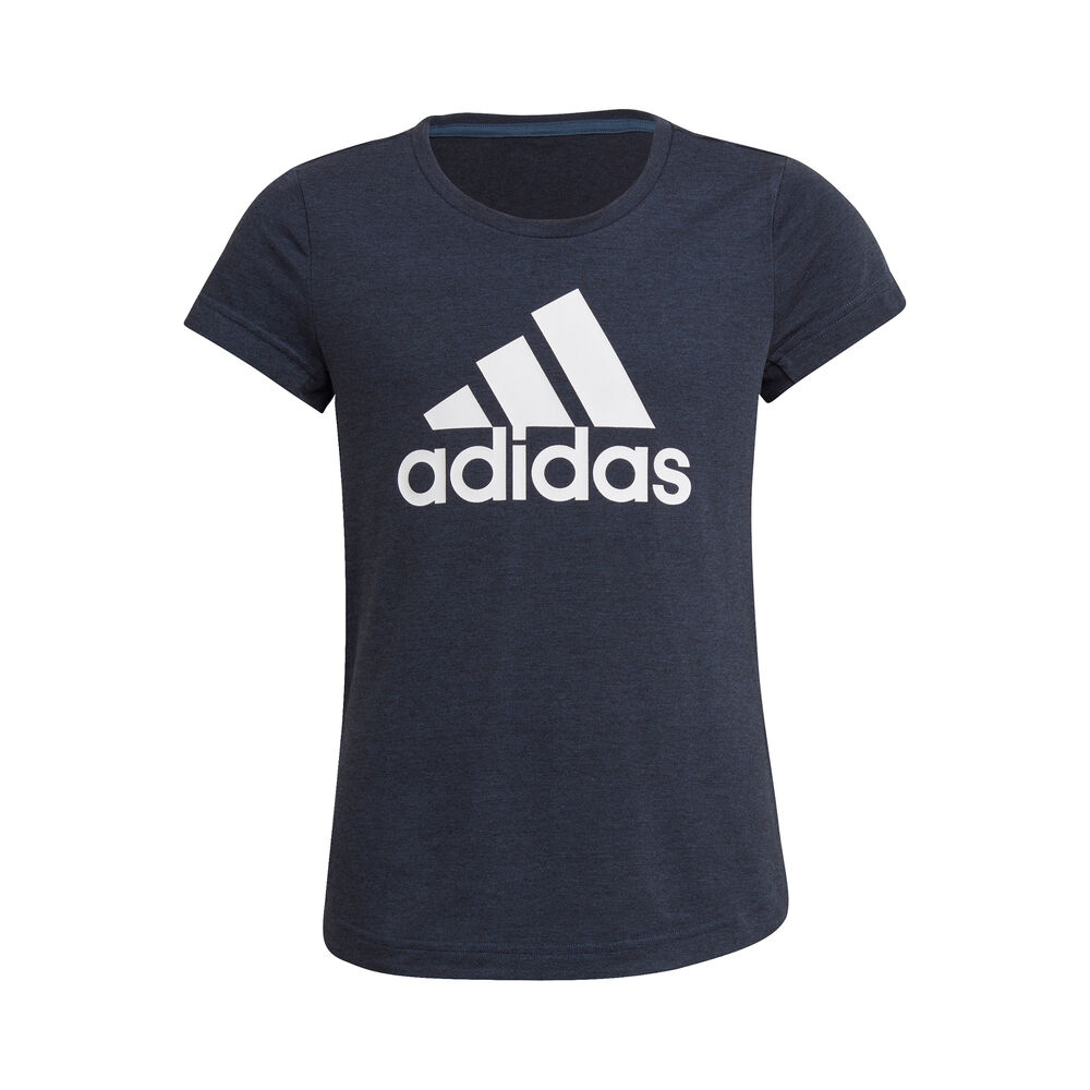 adidas AeroReady Logo T-shirt Filles - Bleu Foncé , Blanc