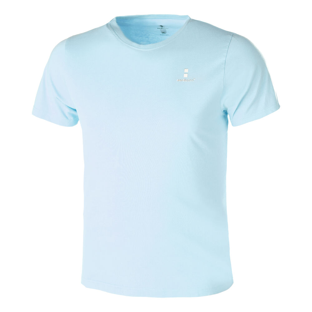 Nordicdots Dots T-shirt Hommes - Bleu Clair