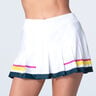 Stripe Hype Jupe Femmes - blanc, multicouleur