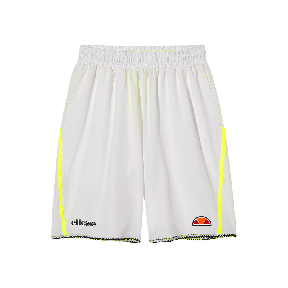 Ellesse Lonalta Shorts Hommes - Blanc , Jaunes Fluo