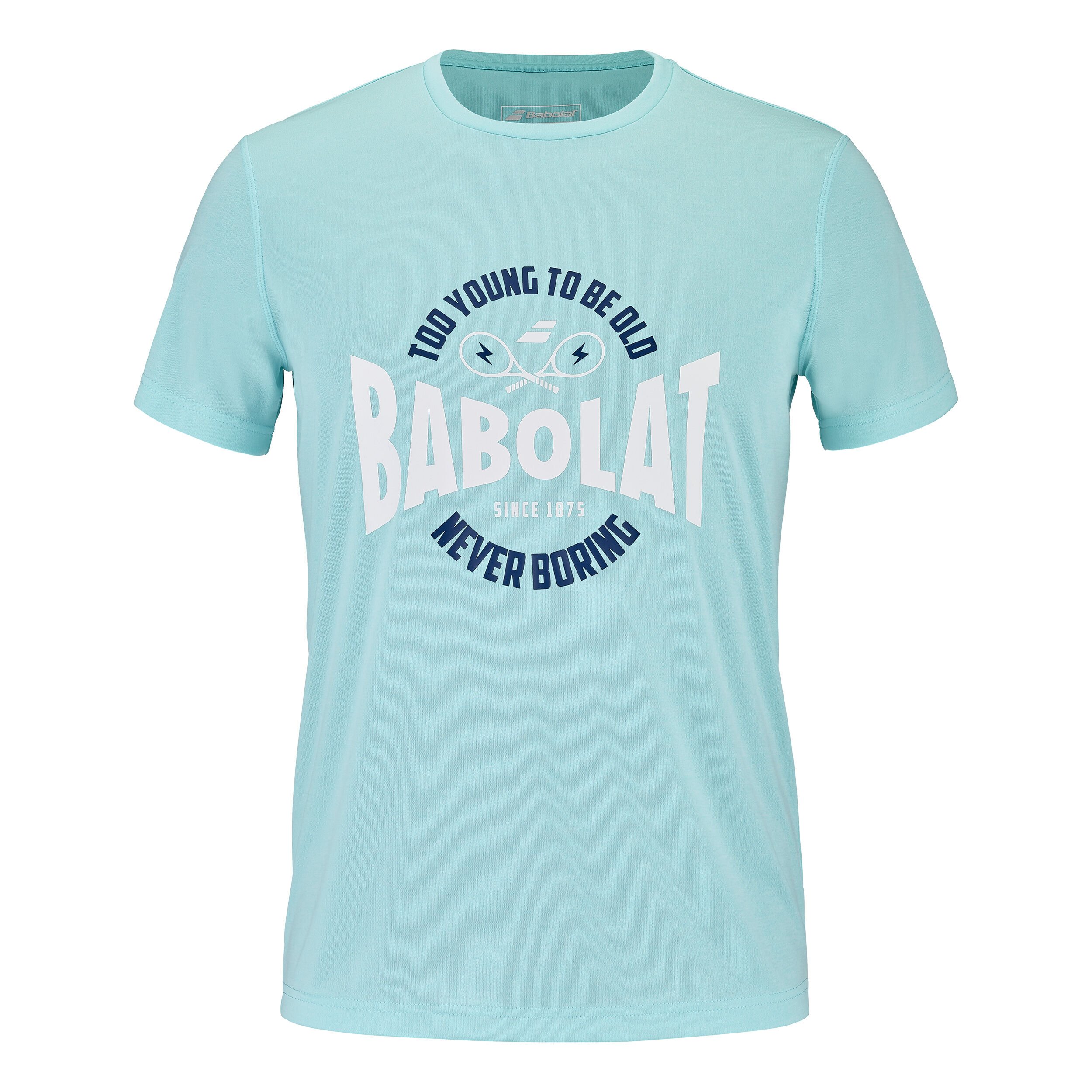 Exercise Graphic T shirt Hommes Bleu