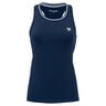 W. TEAM TECH TANK TOPMARINE Polo Femmes-bleu fonc&eacute;