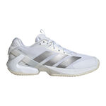 Chaussures de tennis adidas adidas Adizero Ubersonic 5 Chaussure Terre Battue Femmes-Blanc,Argent