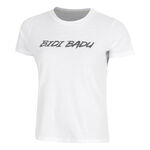V&ecirc;tements BIDI BADU BIDI BADU Protected Leafs Chill T-shirt Femmes-Blanc