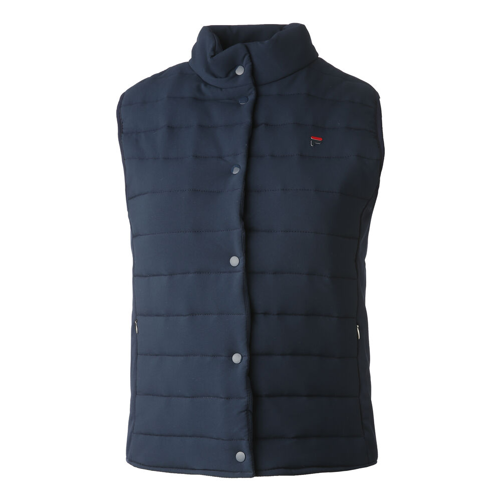 Fila Rhianna Gilet Femmes - Bleu Foncé , Rouge