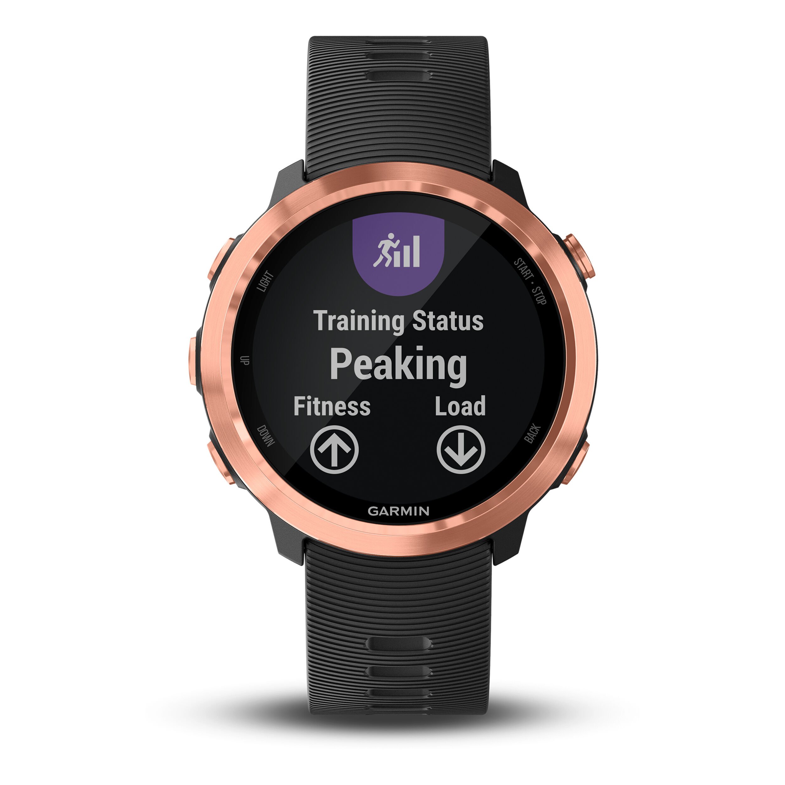 Forerunner 645 Music Montre Pulsom tre Noir Or