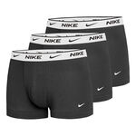 Vêtements Nike Nike Everyday Cotton Strech Boxer Trunk Caleçon Pack De 3 Hommes-Noir,Blanc