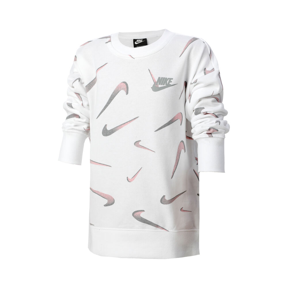 Nike Sportswear Sweat-shirt Filles - Blanc , Gris