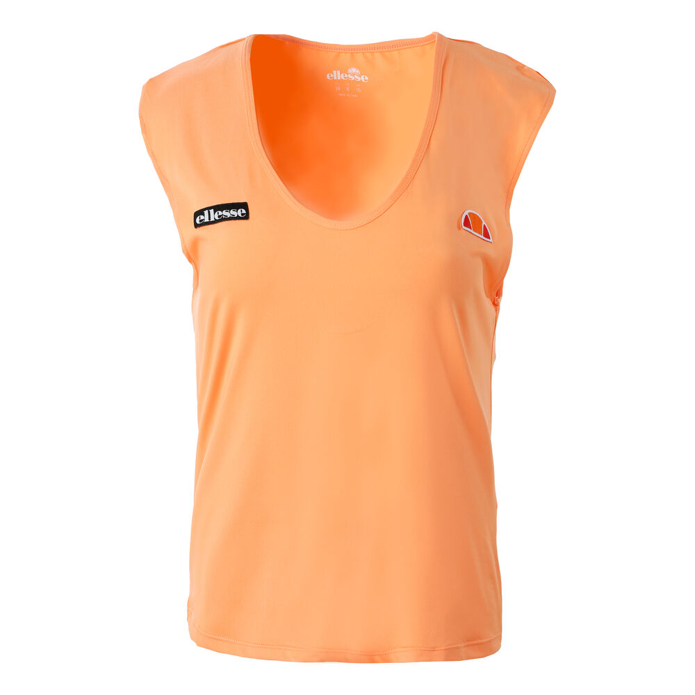 Ellesse Ribbon Ai. T-shirt Femmes - Orange , Noir