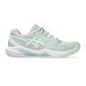 Gel-Dedicate 8 Chaussure Terre Battue Femmes-Bleu Gris, Blanc