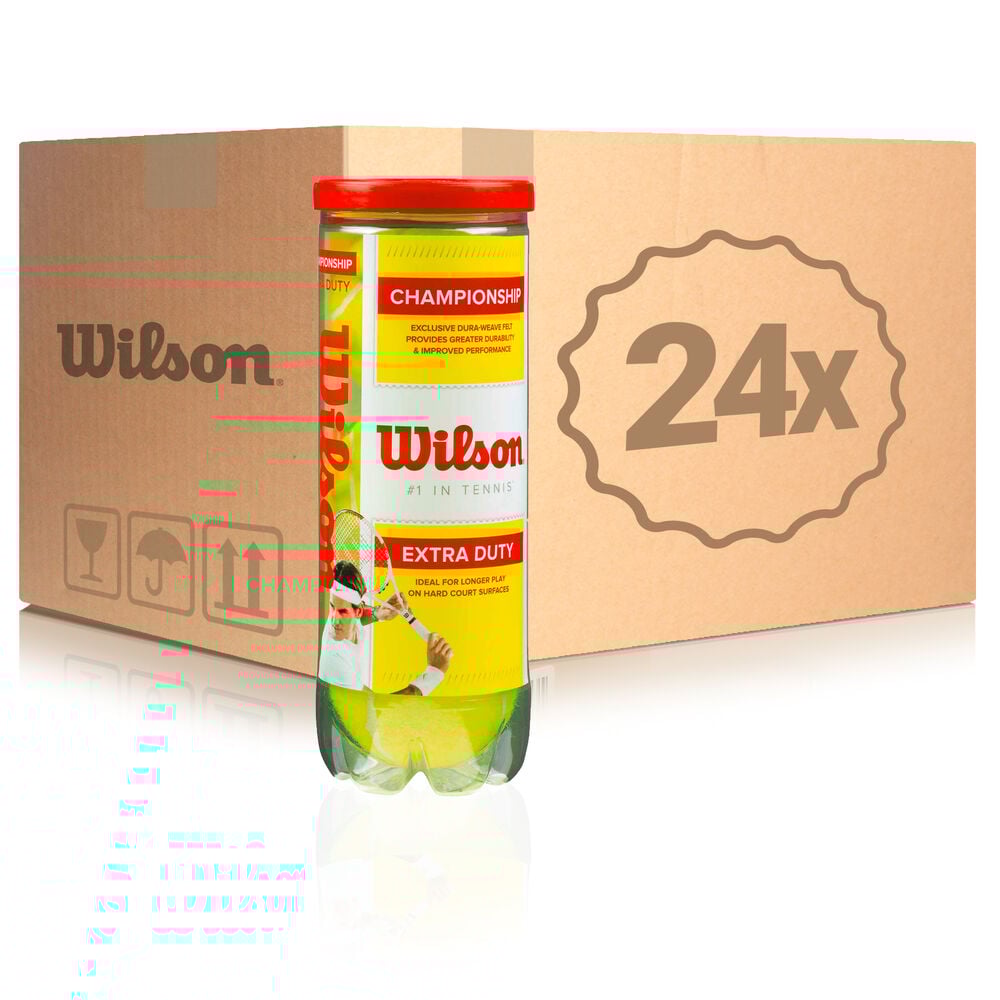 Wilson Championship 24 Tubes De 3 En Carton