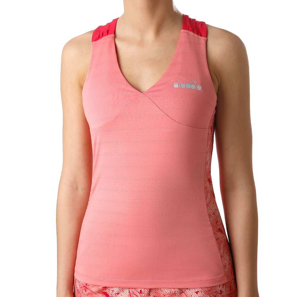 Diadora Clay Débardeur Tank Top Femmes - Rosé, Pink