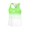 Crew Gradiant Débardeur Tank Top Filles-Vert Fluo,Blanc