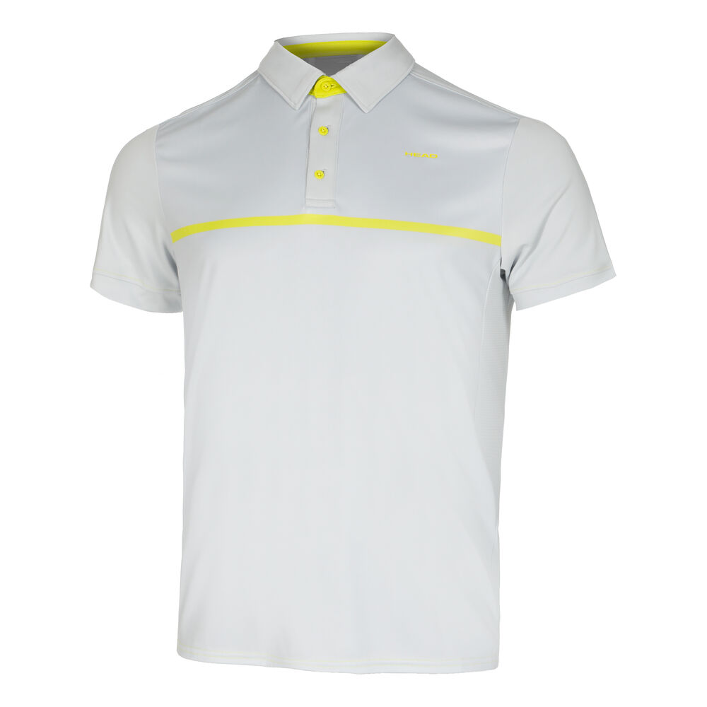 HEAD Extreme Polo Edition Spéciale Hommes - Blanc , Jaune