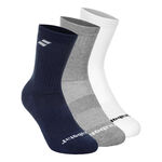 Vêtements Babolat Babolat Chaussettes De Tennis Pack De 3-Multicouleur