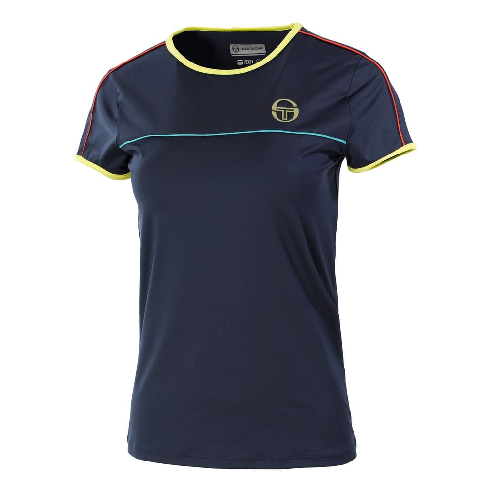 Sergio Tacchini Iris T-shirt Femmes - Bleu Foncé , Turquoise