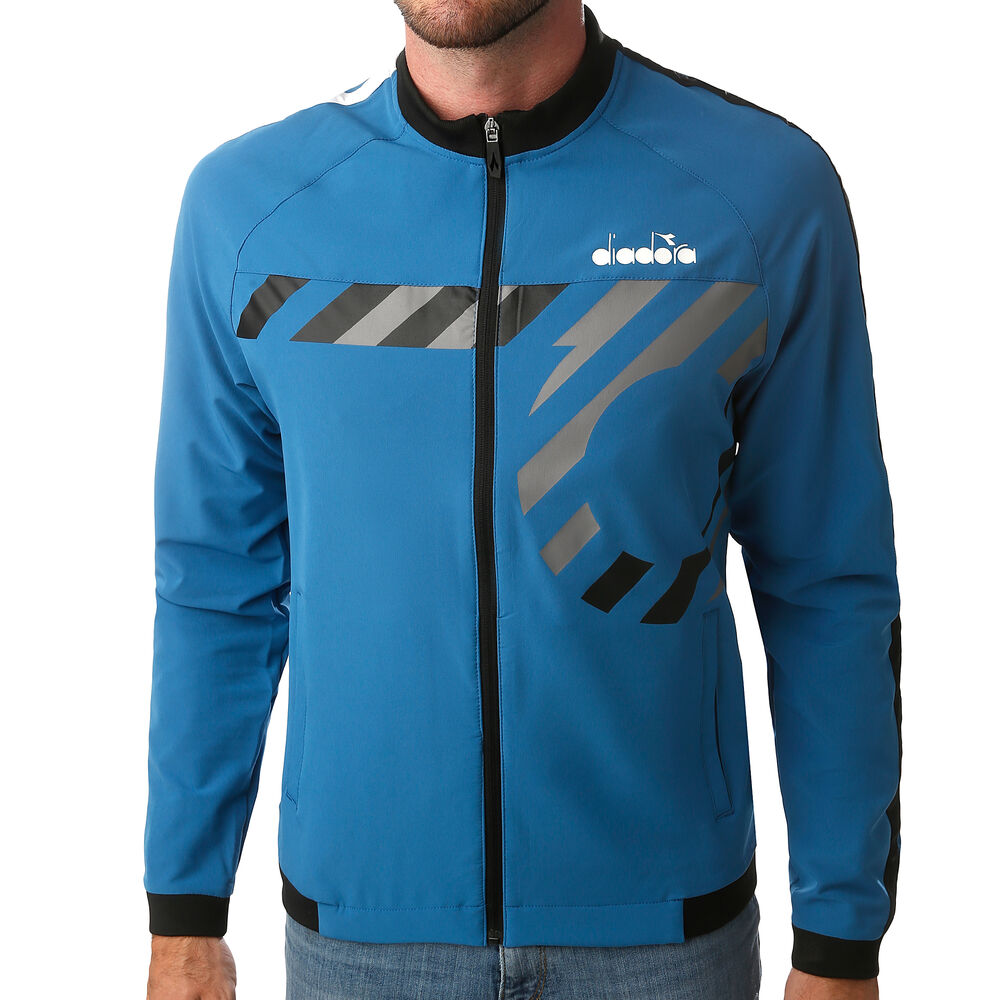 Diadora Veste De Survêtement Hommes - Bleu , Gris