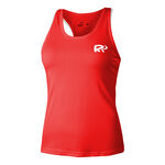 V&ecirc;tements Racket Roots Racket Roots Teamline D&eacute;bardeur Tank Top Femmes-Rouge
