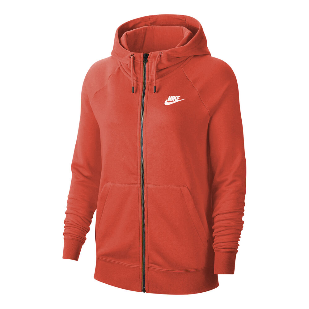 Nike Sportswear Essential Gilet En Coton Femmes - Corail , Blanc