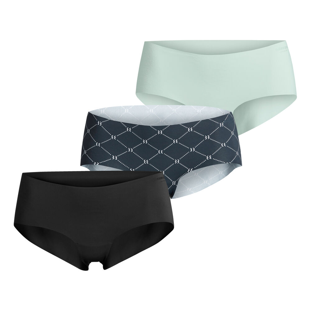 Björn Borg Net Hattie Hipster Panty Pack De 3 Femmes - Noir , Blanc