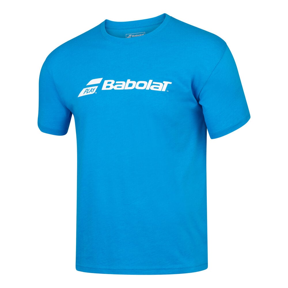 Babolat Exercise T-shirt Hommes - Turquoise , Blanc