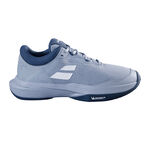 Chaussures de tennis Babolat Babolat SFX 4 Chaussures Toutes Surfaces Hommes-Gris,Bleu Foncé