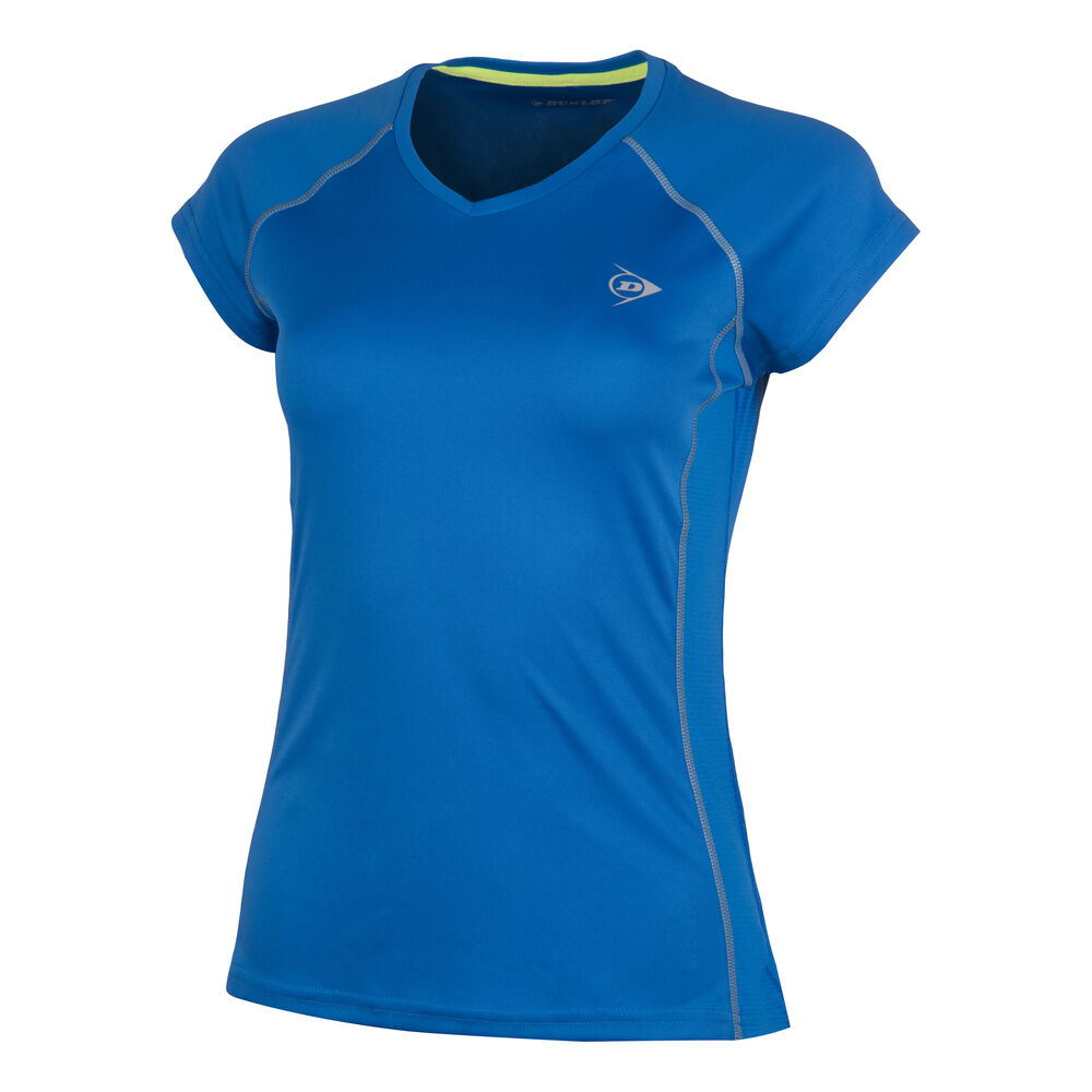 Dunlop Crew T-shirt Filles - Bleu , Argent